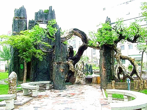水泥景觀